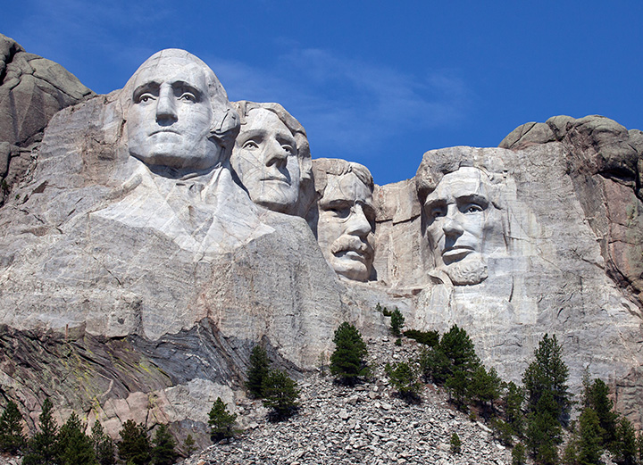 Mount Rushmore Image with Theodore Roosevelt